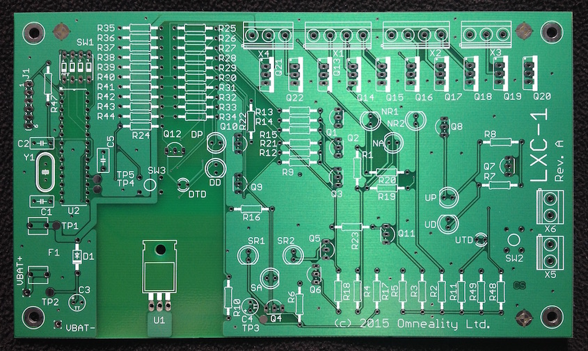 Manufactured printed circuit board